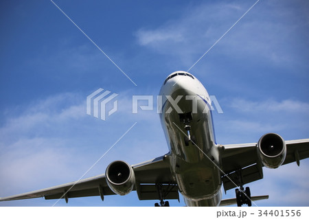 旅客機B777-200青 旅客機B777-200青 34401556