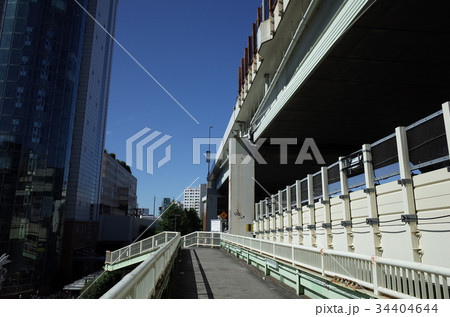 都心の歩道橋 34404644