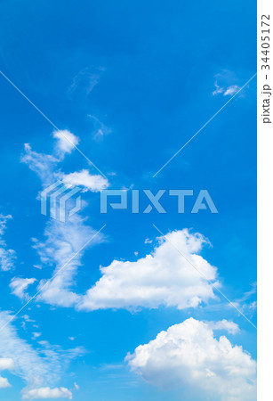 雲 空 青い空 白い雲 秋の空 晩夏の空 背景用素材 クラウド 青空 合成用背景 雲 空 青い空 白い雲 秋の空 晩夏の空 背景用素材 クラウド 青空 合成用背景 34405172