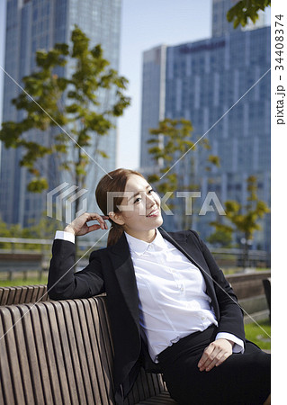 ビジネス ビジネスウーマン 韓国 34408374