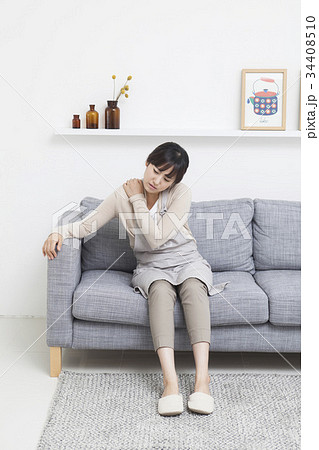 若い女性 主婦 疲れ 34408510