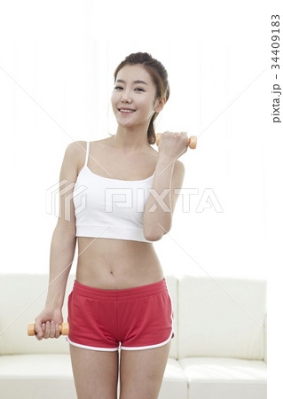 健康 ダイエット ダンベル 34409183