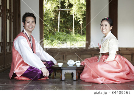 夫婦 韓国 韓国人 34409565