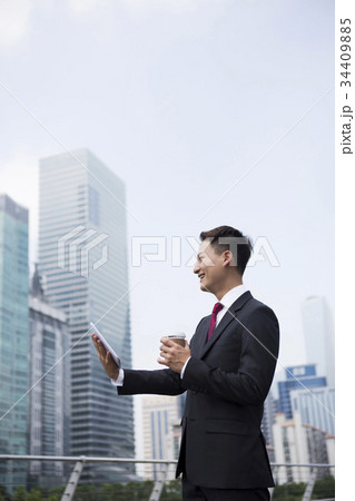 ビジネスマン ソウル 韓国 34409885