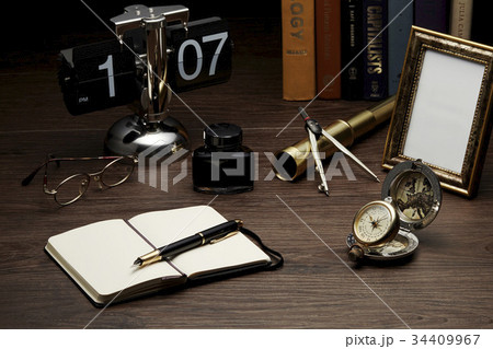 コンパス ダイアリー 万年筆 34409967