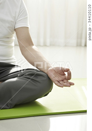 結跏趺坐 健康 マット 34410110