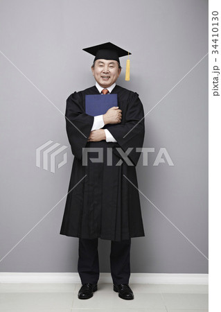 卒業ガウン 中年 韓国 34410130