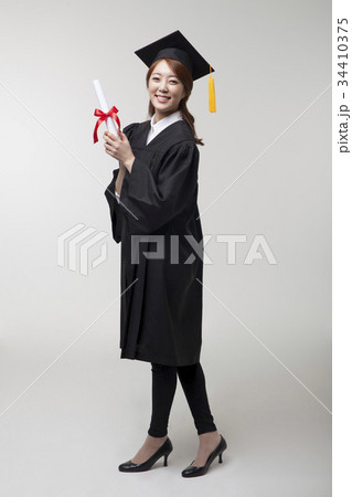 若い女性 卒業 韓国 34410375