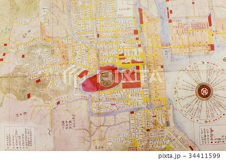 古地図 34411599
