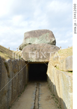 石舞台古墳の入口・排水溝（国営 飛鳥歴史公園／奈良県高市郡明日香村島庄） 34412000