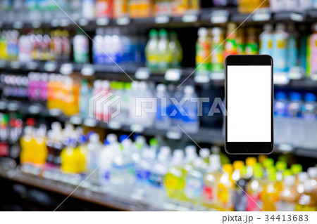 スマホはめ込み用素材　ソフトドリンク, 清涼飲料, ノンアルコール, 飲み物, ドリンク, 34413683