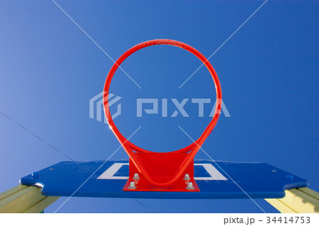 Volleyball ring is red. photo Volleyball ring is red. photo 34414753