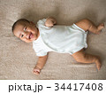 笑顔の赤ちゃん 34417408