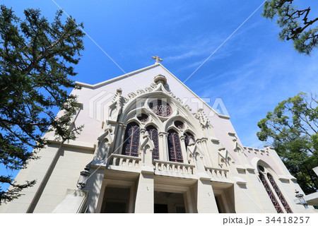 西宮市　カトリック夙川教会 34418257