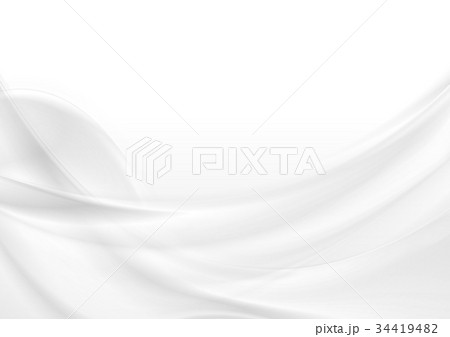 Abstract grey white smooth waves 34419482