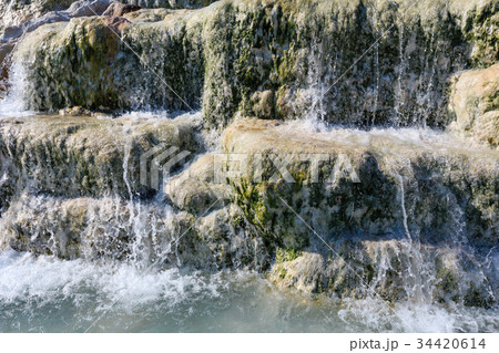 Natural spa Saturnia thermal baths, Italy 34420614