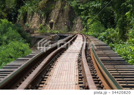 Railroad wood history world war II in river kwai 34420820