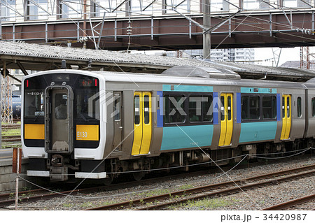 水郡線キハE130系（郡山駅） 34420987