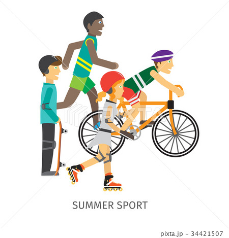 Summer Sport Banner 34421507