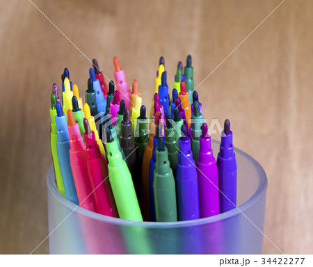 Color felt tip pens Color felt tip pens 34422277