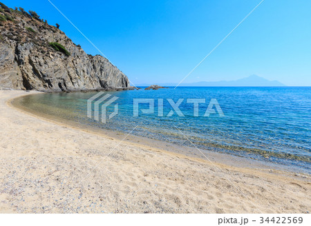 Summer sea coast (Halkidiki, Greece). 34422569