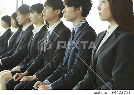 ビジネス　集団面接 34422713