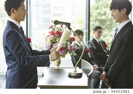 ビジネス　表彰式 34422981