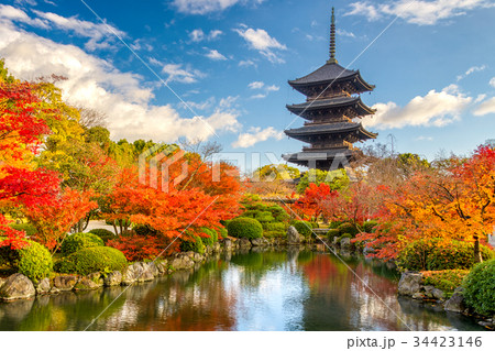 Kyoto Japan Pagoda 34423146