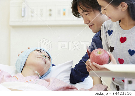 闘病を支える家族 闘病を支える家族 34423210