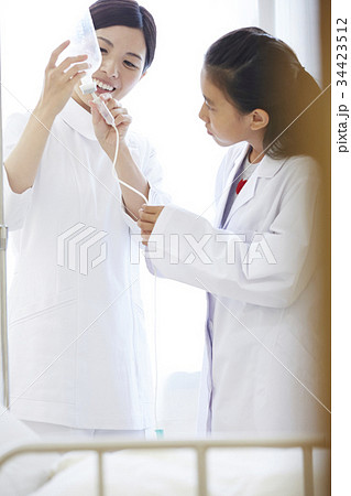 キッズ　職業体験　看護師 34423512