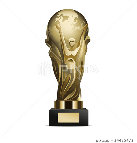 Glossy Golden Trophy Cup Realistic Vector Glossy Golden Trophy Cup Realistic Vector 34425473