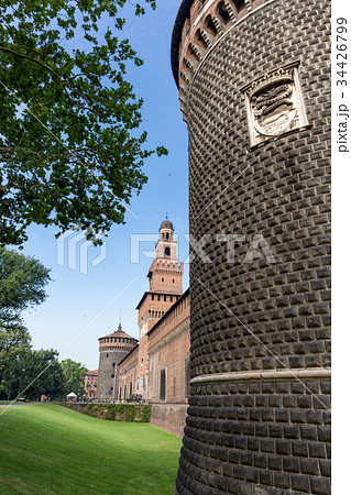 ミラノ・スフォルツェスコ城5 ミラノ・スフォルツェスコ城5 34426799