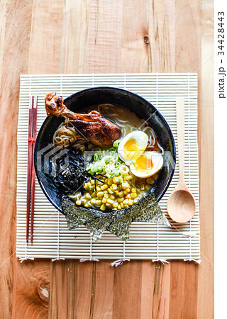Chashu Pork Miso Ramen 34428443