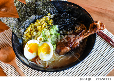 Chashu Pork Miso Ramen 34428444