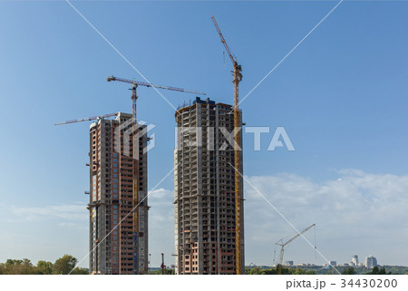building of two multi-storey buildings building of two multi-storey buildings 34430200
