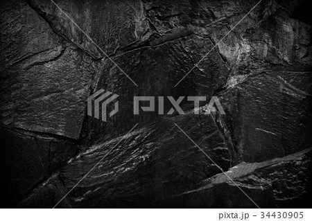 Dark grey black slate background or texture. 34430905