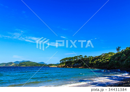 柿の浜海水浴場　小値賀島（おじか島）　五島列島 34431384