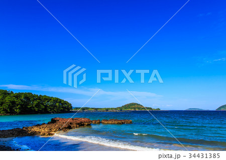 柿の浜海水浴場　小値賀島（おじか島）　五島列島 34431385