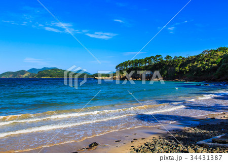 柿の浜海水浴場　小値賀島（おじか島）　五島列島 34431387