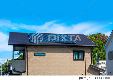 青空と新築エコハウス 青空と新築エコハウス 34431466