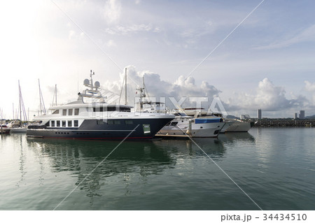 Yacht marina in Pattaya, Chonburi, Thailand 34434510