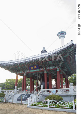 龍頭山公園と釜山タワー 龍頭山公園と釜山タワー 34436720