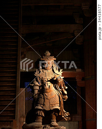 東大寺、大仏殿 広目天像 34438577