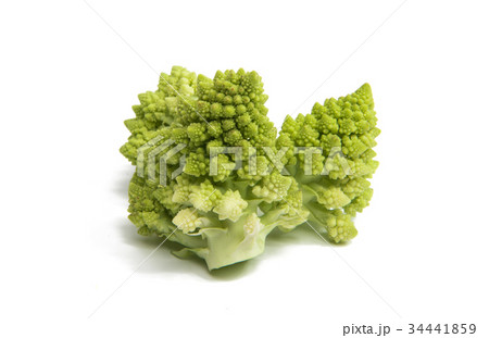 Romanesco cabbage isolated Romanesco cabbage isolated 34441859