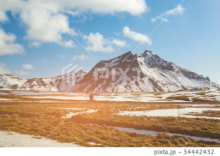 Winter season natural landscape 34442432