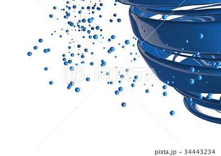 3D striped decorative balls. 34443234