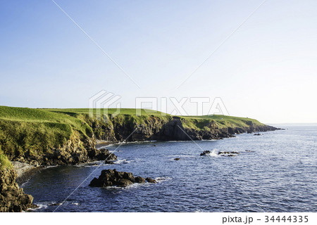 根室風景　根室　花咲岬 34444335