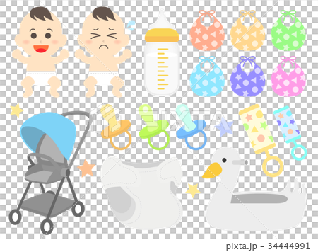 Baby items - Stock Illustration [7508966] - PIXTA