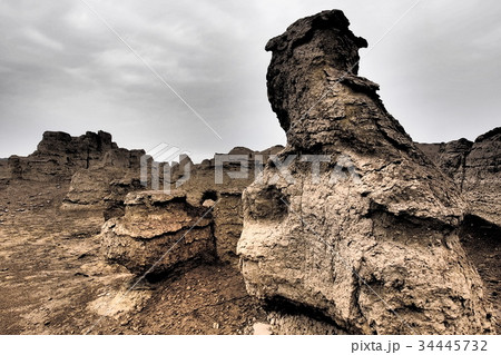 新疆ウィグル自治区トルファン・交河故城 / Jiaohe Ruins, Turpan, China 34445732