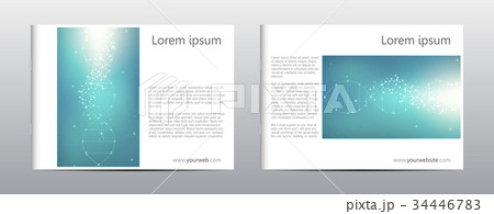 Rectangle brochure template layout, cover, annual Rectangle brochure template layout, cover, annual 34446783